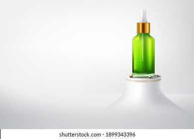 Vector de botellas de petróleo de marihuana y cannabis