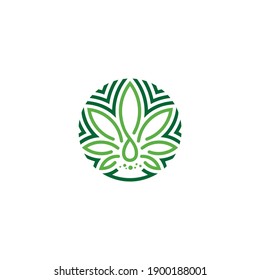 Marijuana CBD Canadian Maple Leaf Cannabis For Medical Canada Leaves Technology Health Lifestyle Logo