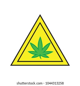 Marijuana drug vector