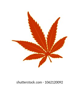 marijuana graphic design template