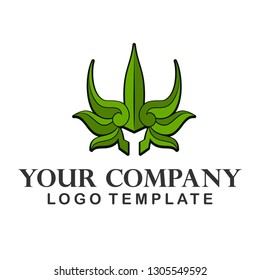 Marijuana Green Knight Logo