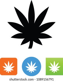 Marijuana Hemp Icon
