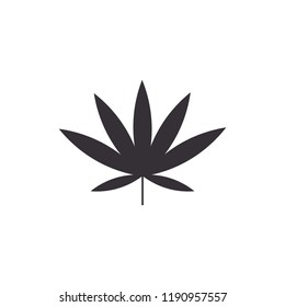 Marijuana Hemp Icon, Marijuana vector icon