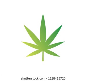 Marijuana icon. Medical marijuana vector icon. 