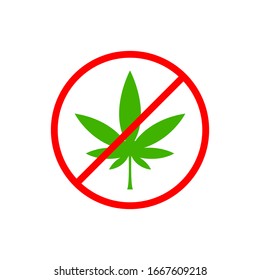 Marijuana icon Vector Illustration Logo Template