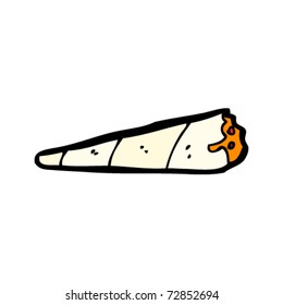 caricatura conjunta de marihuana