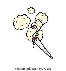 caricatura conjunta de marihuana