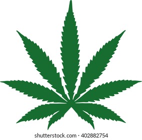 Marijuana leaf icon
