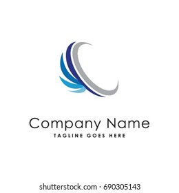 marijuana leaf logo template