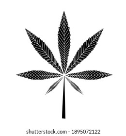 Marijuana Leaf On Reggae Flag Vector Stock Vector (Royalty Free ...