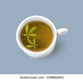 El té de hoja de marihuana es un medicamento.