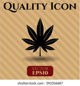 Marijuana leaf (weed) icon
