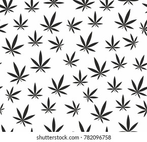 Marijuana Leaves Pattern