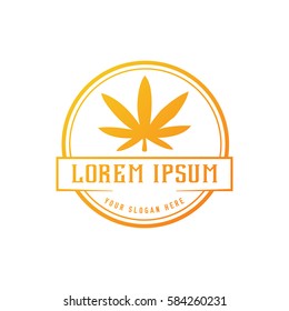 marijuana logo design
