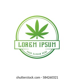 marijuana logo design