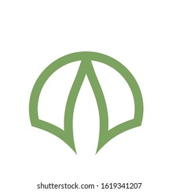 marijuana logo design vector template