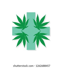 marijuana logo vector
