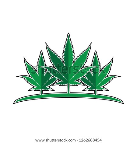 marijuana logo vector