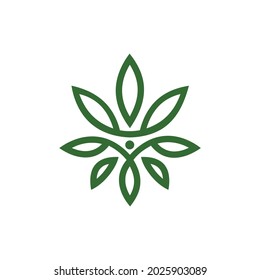 Marijuana medicine Environment CBD Pure Canadian Leaf Cannabis For Medical Canada Leaves Technology Health Lifestyle Logo