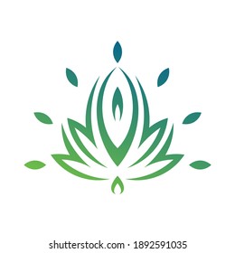 marihuana con logo de gota de petróleo modelo vectorial