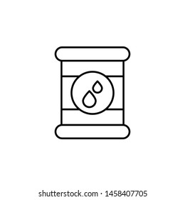 marijuana, raw oil icon. Simple thin line, outline vector of Marijuana icons for UI and UX, website or mobile application