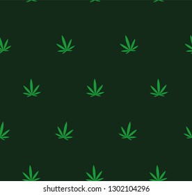 Marijuana seamless background