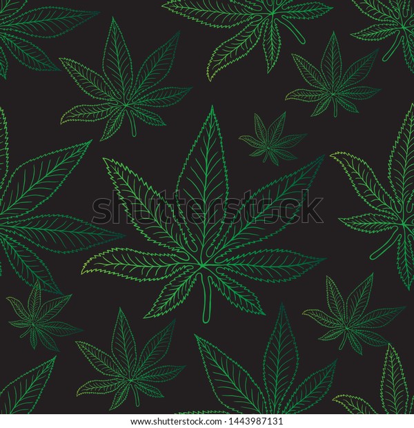 weed background tile