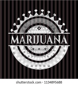 Marijuana silver badge