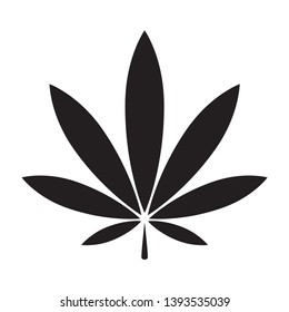 Marijuana vector cannabis leaf weed icon logo symbol sign illustration graphic doodle