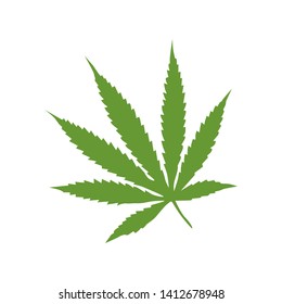 Marijuana vector cannabis leaf weed icon logo clip art illustration graphic