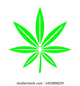 Marijuana vector cannabis leaf weed icon logo clip art illustration graphic
