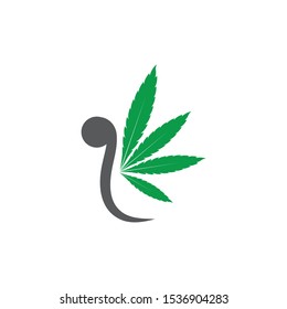 Marijuana vector cannabis leaf weed icon logo clip art illustration graphic