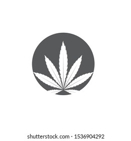 Marijuana vector cannabis leaf weed icon logo clip art illustration graphic