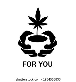 Marijuana for you vector art