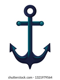 marine anchor cartoon