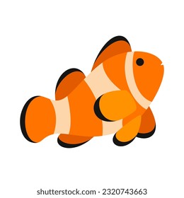Marine Animals Illustration. Inhabitants of sea, ocean underwater life. Cute ocean animals vector set. Sea creatures cartoon characters, marine life clip art collection.