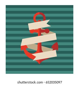 Marine attributes.Sailor's day.