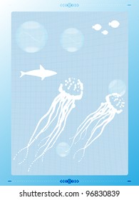 marine background