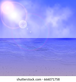Marine background. vector illustration
