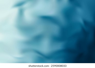 Marine blue deep gradient background. Vector illustration. Deep blue color gradient backdrop, sea water abstraction.