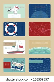 Marine Business Cards