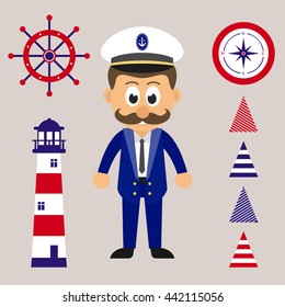 marine captain and marine elements