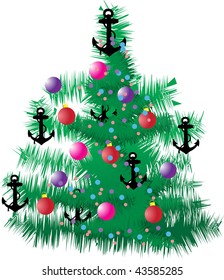Marine Christmas tree