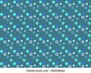 Marine Colors Polka Dots