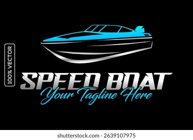Marine Detailing Logo , Boat Ship Yacht vector template stock