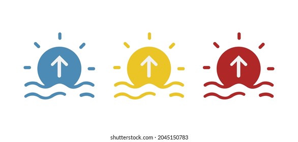 Marine glyph vector color icon - stock illustration