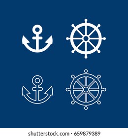 Marine icon.
