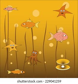 marine inhabitants