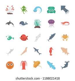 
Marine Life Vector Set 
