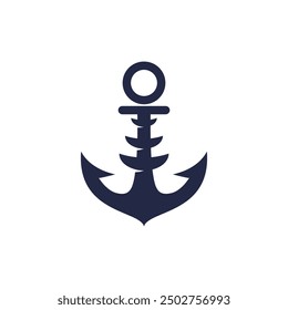 Marine logo design vector with modern unique style